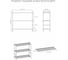 Стеллаж ЗМИ Валенсия 33 VALENCIA 33 Shelf rack черный СТВ33 Ч 4