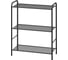 Стеллаж ЗМИ Валенсия 23 VALENCIA 23 Shelf rack графит СТВ23 ГР 2