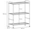 Стеллаж ЗМИ Валенсия 23 VALENCIA 23 Shelf rack графит СТВ23 ГР 4