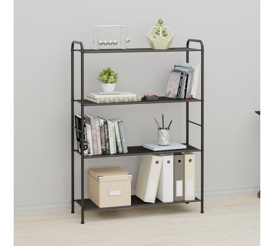 Стеллаж ЗМИ Валенсия 34 VALENCIA 34 Shelf rack черный СТВ34 Ч