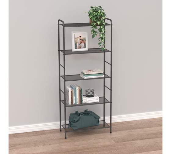 Стеллаж ЗМИ Валенсия 25 VALENCIA 25 Shelf rack графит СТВ25 ГР