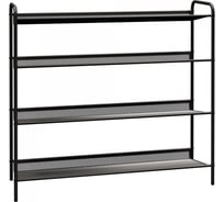 Подставка для обуви ЗМИ Женева 34 GENEVA shoe rack 34 графит ПДОЖ34 ГР