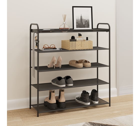 Подставка для обуви ЗМИ Верона 35 VERONA 35 shoe rack графит ПДОВ35 ГР