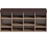 Тумба для обуви BONMEBEL Верона дуб сонома/ТК Капри коричневая 0001.30.000/144 1