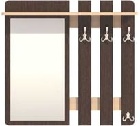 Вешалка настенная BONMEBEL Виктория-26 вешалка Венге цаво/дуб молочный 0001.16.000/179