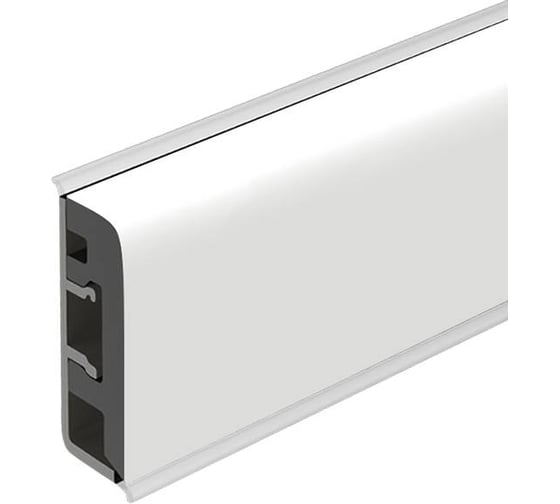 Кухонный плинтус Thermoplast АР630-1110 белый матовый 630В,1110А3000