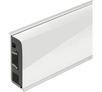 Кухонный плинтус Thermoplast АР630-1105 белый глянец 630В,1105А3000