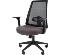 Офисное кресло CHAIRMAN 535 LT ткань, черный/серый 00-07131869