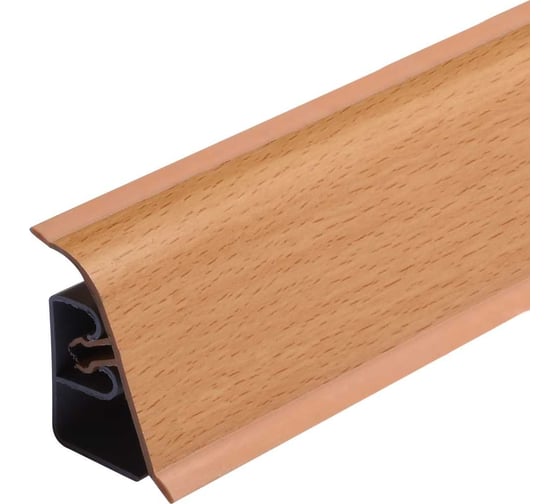 Плинтус для столешницы Thermoplast 850-404 АР850 Бук светлый, 37х24х4200 мм (ф-ра 1229/091) (12) 850V.0404F4200.00.00 1