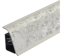 Плинтус для столешницы Thermoplast 850-1300 АР850 Серый гранит, 37х24х4200 мм (ф-ра 1240/077) (12) 850V.1300F4200.00.00