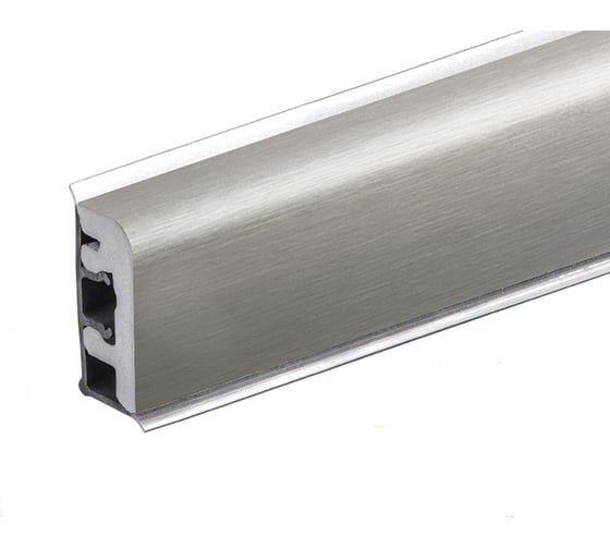 Кухонный плинтус Thermoplast АР630-1208 инокс 630В,1208А3000