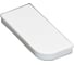 Заглушка Thermoplast АР630-301 белая матовая, 5 шт. правая + 5 шт. левая 630D.0301.AK 1