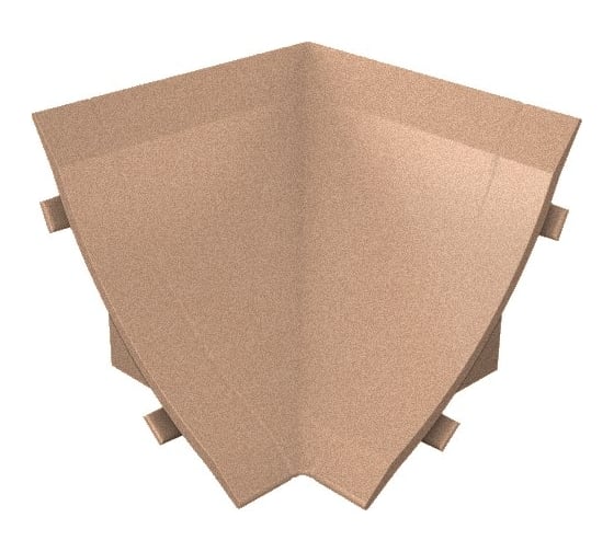 Комплект фурнитуры Thermoplast АР120-824 DIY 2 заглушки, 1 внутренний угол, 1 внешний угол 120D.0824.SET 1