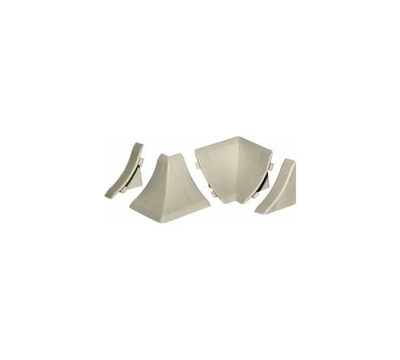 Комплект фурнитуры Thermoplast АР740-841 DIY 2 заглушки, 1 внутренний угол, 1 внешний угол 740D.0841.SET 1