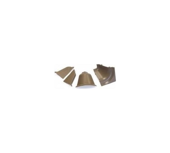 Комплект фурнитуры Cezar BL44-084 (500) DIY к 120 (2 заглушки, 1 внутренний угол, 1 внешний угол) BL44.084.SET (1G) 1