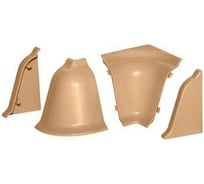 Комплект фурнитуры Cezar BL44-091 (1229) DIY (2 заглушки, 1 внутренний угол, 1 внешний угол) BL44.091.SET (2A)