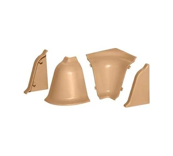 Комплект фурнитуры Cezar BL44-091 (1229) DIY (2 заглушки, 1 внутренний угол, 1 внешний угол) BL44.091.SET (2A)