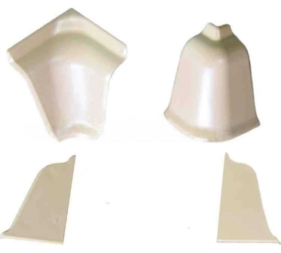 Комплект фурнитуры Cezar BL44-088 (1220) DIY (2 заглушки, 1 внутренний угол, 1 внешний угол) BL44.088.SET (1Y) 1