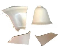 Комплект фурнитуры Cezar BL44-079 (1233) DIY к 065/129/142 (2 заглушки, 1 внутренний угол, 1 внешний угол) BL44.079.SET (1D)