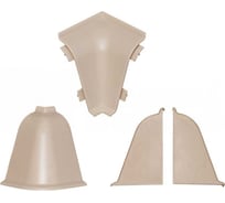 Комплект фурнитуры Cezar BL44-075 (1230) DIY к 122/141/148/151/153/167 (2 заглушки, 1 внутренний угол, 1 внешний угол) BL44.075.SET (1A)