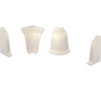 Комплект фурнитуры Cezar BL44-165 DIY к 067/074 (2 заглушки, 1 внутренний угол, 1 внешний угол) BL44.165.SET (1T)