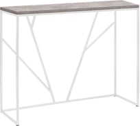 Консоль GreenWeen EVA, белый каркас, столешница ЛДСП Аренария 1000x350x830 мм GW-KONS-EVA-W-LDSP-AR