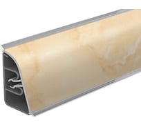 Плинтус для столешницы Thermoplast 850-1217 АР850 Оникс серый, 37х24х4200 мм (ф-ра Th.1237/078) 850V.1217F4200.00.00