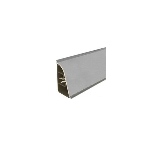 Плинтус для столешницы Thermoplast 850-1259 АР850 Платина, 37х24х4200 мм (ф-ра 1240/077) АР850-1259