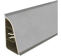 Плинтус для столешницы Thermoplast 850-1259 АР850 Платина, 37х24х4200 мм (ф-ра 1240/077) 850V.1259F4200.00.00
