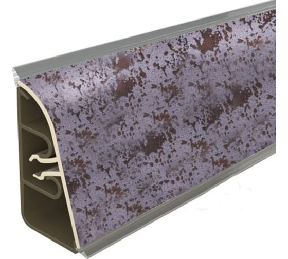 Плинтус для столешницы Thermoplast 850-1392 АР850 Булат, 37х24х4200 мм (ф-ра 596/095) 850V.1392F4200.00.00 1