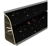Плинтус для столешницы Thermoplast 850-1251 АР850 Черная искра, 37х24х4200 мм (ф-ра 1910/076) 850V.1251F4200.00.00