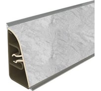 Плинтус для столешницы Thermoplast 850-1300 АР850 Серый гранит, 37х24х3000 мм (ф-ра 1240/077) АР850-1300