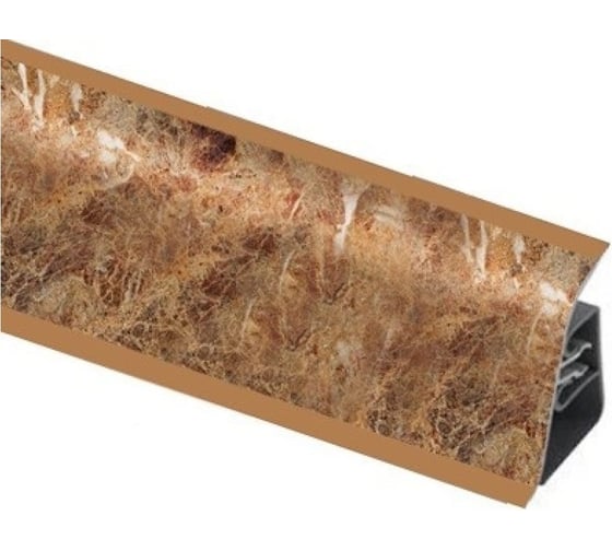 Плинтус для столешницы Thermoplast 850-1324 АР850 Гранатовый опал, 37х24х4200 мм (ф-ра 596/095) 850V.1324F4200.00.00