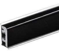 Кухонный плинтус Thermoplast АР630-1905 черный глянец 630В,1905А3000