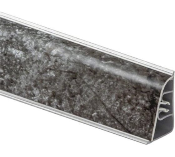 Плинтус для столешницы Thermoplast 850-1341 АР850 Мрамор черный, 37х24х4200 мм (ф-ра 1224/085) 850V.1341F4200.00.00
