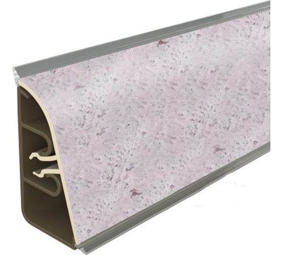 Плинтус для столешницы Thermoplast 850-1412 АР850 Мрамор Джалло, 37х24х4200 мм (ф-ра BL165) 850V.1412F4200.00.00 1