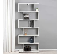 Стеллаж Letta Zett Ультра дуб крафт белый, 730x1757x250 мм L2616