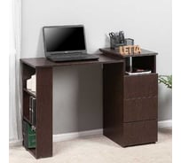 Письменный стол с тумбой Letta Ультра венге, 1064x765x450 мм L135452