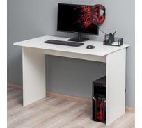 Компьютерный рабочий стол Letta Orion белое тиснение, 1100x750x600 мм L7773