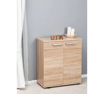 Шкаф-комод Letta Ультра 2-х дверный дуб сонома 602x701x304 L2902