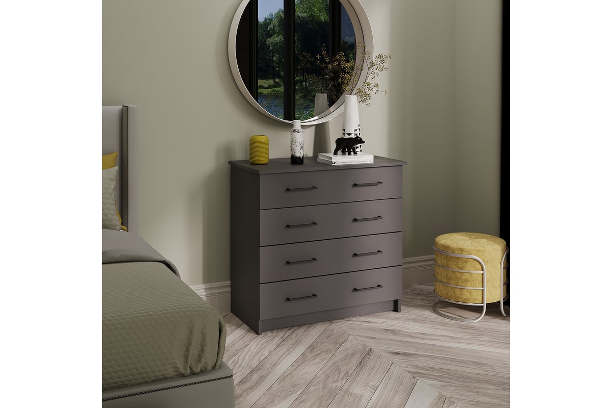 Комод Letta Malta Plus графит 750x719x392 L1355395 - выгодная цена ...