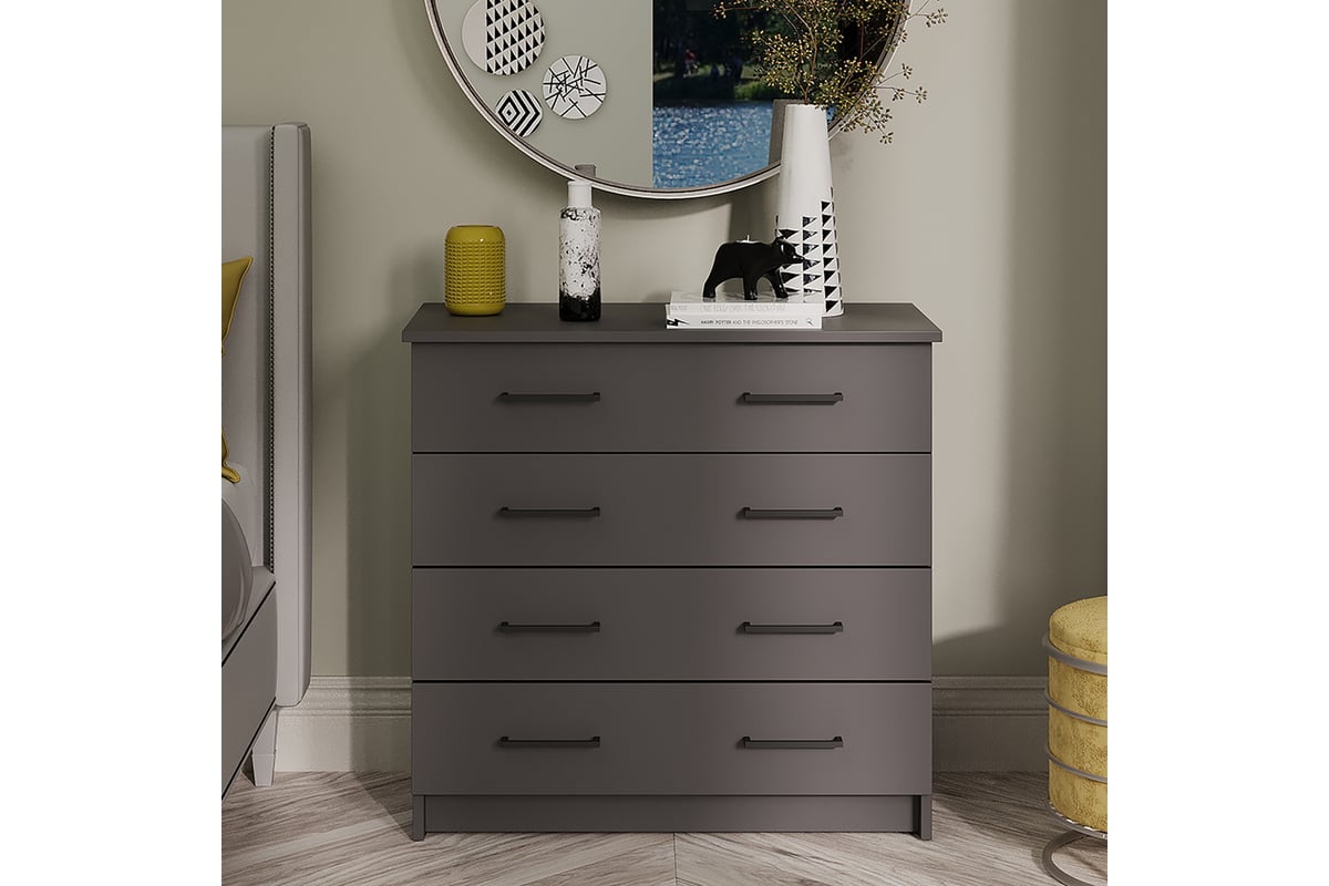 Комод Letta Malta Plus графит 750x719x392 L1355395 - выгодная цена ...