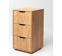 Комод Letta Прага 3 ящика малый дуб крафт золотой 400x732x410 L29990
