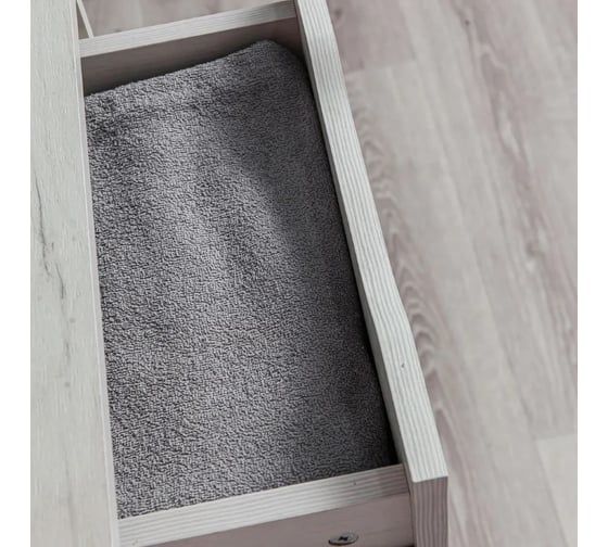 Комод-тумба офисная Letta Praga 6 ящиков дуб крафт белый 400x860x410 L13203
