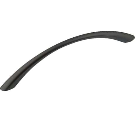 Ручка-скоба мебельная Trodos ZY-8С 128 мм, сплав ЦАМ 32гр, черный матовый 303698