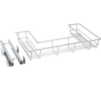 Корзина для раковины Mebax 600 (525_475*120) серый жемчуг 00-00002780
