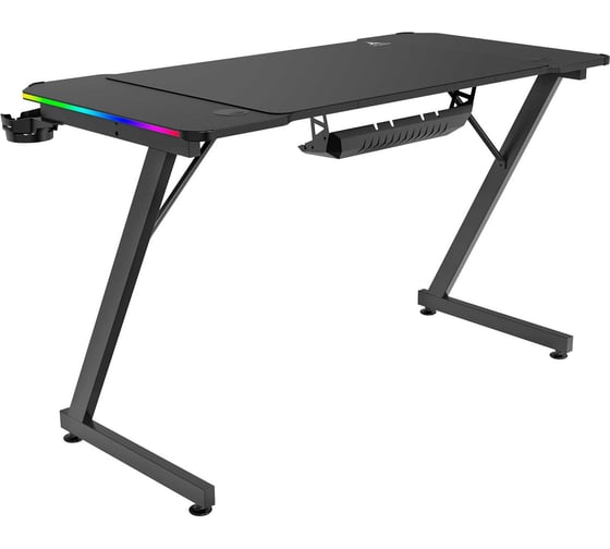 Стол компьютерный ZONE 51 TRINE 120 RGB Black Z51-T2R-BK
