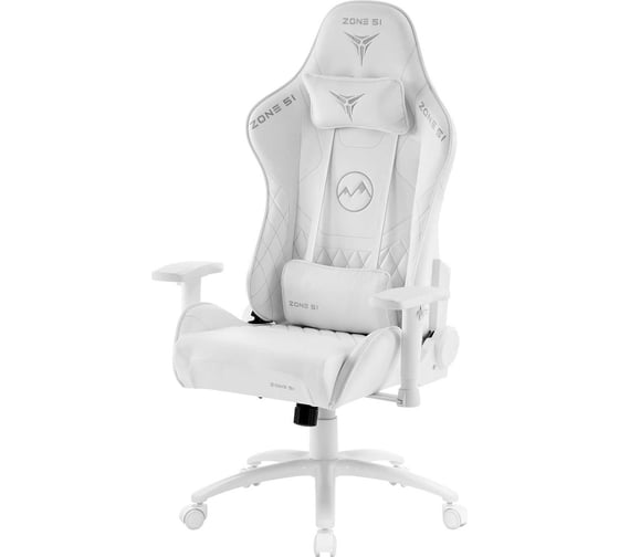 Кресло компьютерное игровое ZONE 51 FROST White Z51-FRS-WH