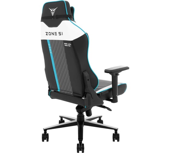 Кресло компьютерное игровое ZONE 51 Cyberpunk Limited Blue Z51-CBL-BL