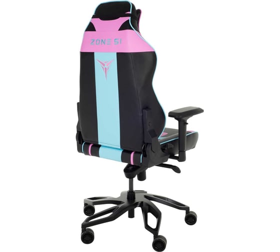 Кресло компьютерное игровое ZONE 51 Cyberpunk CF Cyan-fuchsia Z51-CBP-CF